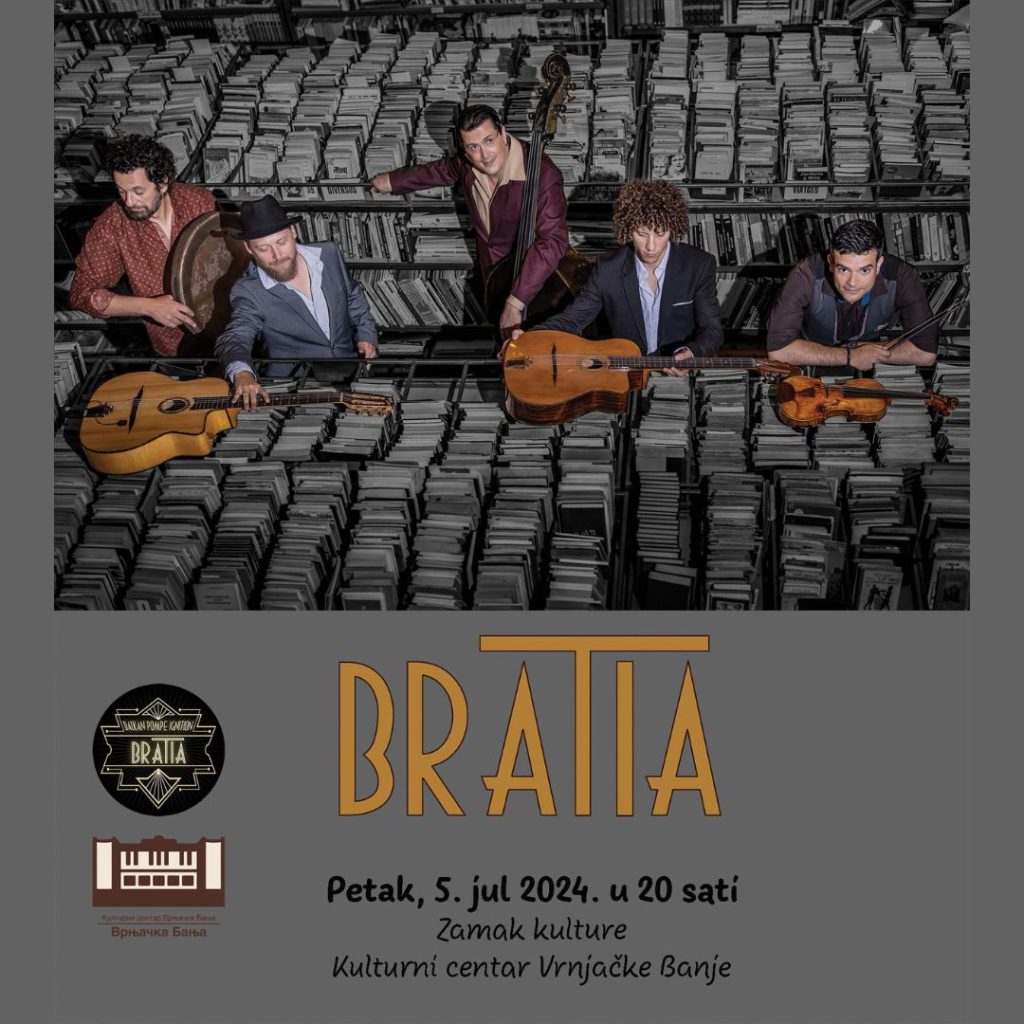 NAJAVA – KONCERT GRUPE BRATIA